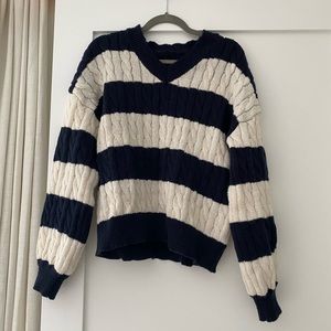 Cute new sweatshirt.